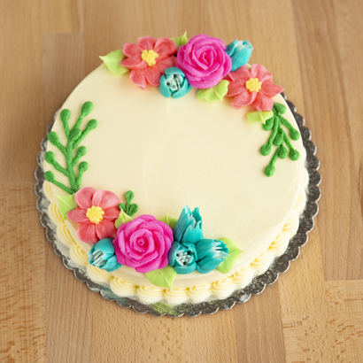 spring sheet cake decorations